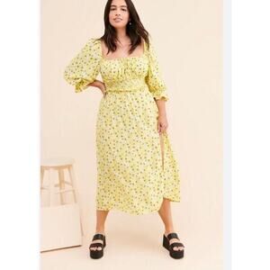 For Love & Lemons
Chrysanthemum Midi
Dress Large